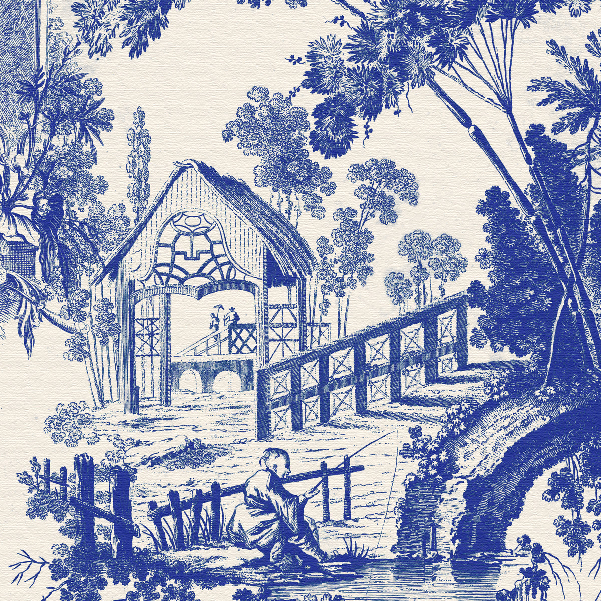 Toile azul