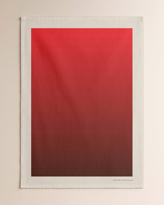 Repasador Gradiente Rojo