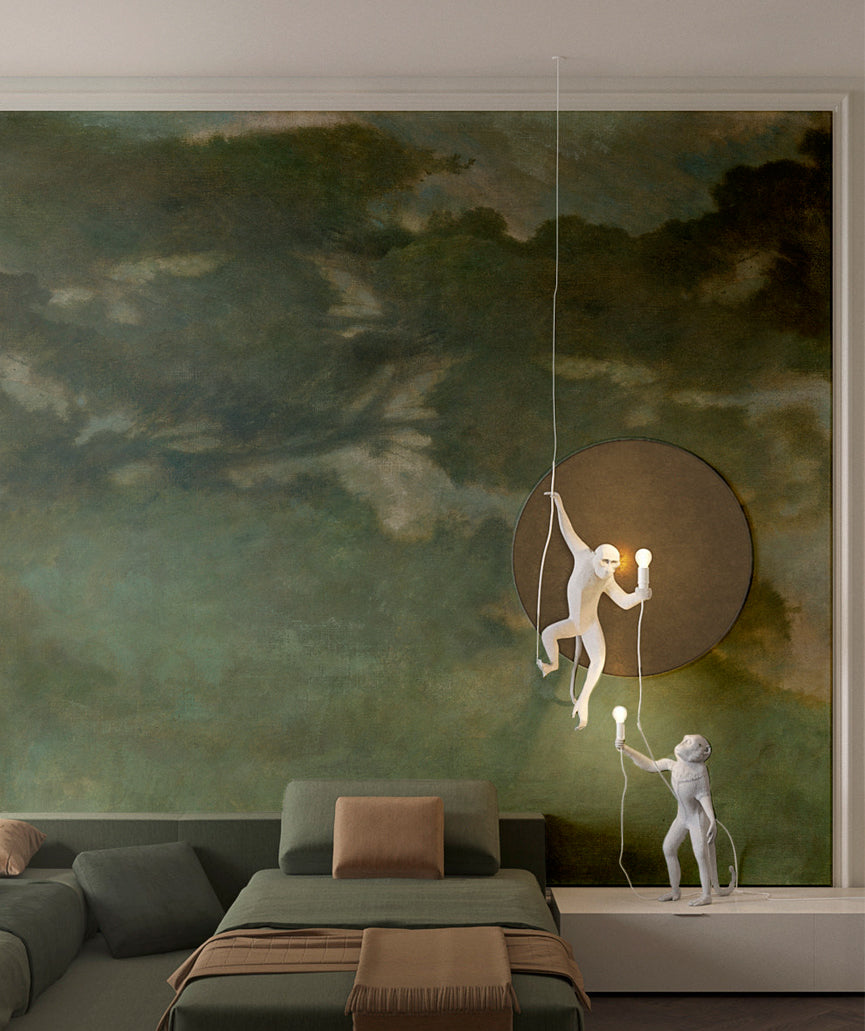 Mural Thomas verde